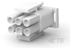 Rectangular Wire & Cable Connectors & Housings - 350715-4 - TE Connectivity