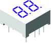 Display, Seven Segment, 8Mm, Red; Led Color Lumex - 09J9467 - Newark, An Avnet Company