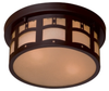 8729-A615B 2 Light Flush Mount - 8729-A615B - Minka Group