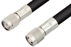 TNC Male to Reverse Polarity TNC Male Cable 72 Inch Length Using RG214 Coax - PE35234-72 - Pasternack