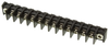 Terminal Block, Barrier, 12Pos, 14Awg; No. Of Rows Multicomp Pro - 06AC1197 - Newark, An Avnet Company