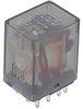 Relay;E-Mech;Gen Purp;4PDT;Cur-Rtg 5A;Ctrl-V 24DC;Vol-Rtg 120/28AC/DC;Socket Mnt - 70198642 - Allied Electronics, Inc.