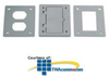 Hubbell Duplex Style Line Nonemetallic Cover Plate - PFBR826 - TelephoneStuff.com