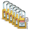 Yellow Safety Padlocks - 51346 - Brady Corporation