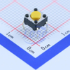Key/Switch >> Tactile Switches -- B3F-1002 - Image
