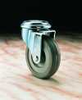 Medium duty pressed steel castor - XL5EDBBH12 - Plasticwheels Ltd.