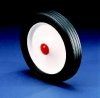 Solid Rubber Tyred Wheel with Plastic Centre - PD250 12/38 - Plasticwheels Ltd.
