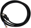 Power Cord, Nema 5-15P-Free End, 8Ft; Connector To Connector Multicomp Pro - 12AJ6608 - Newark, An Avnet Company