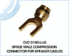 Spade Male Compression Connector for Speaker Cables - CVC 0180-LUG - Visual Sound, Inc.
