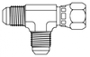 JIC Swivel Run Tee -- 6602-04-04-04 - Image