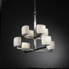 POR-8828-30-WFAL-NCKL Mid. Chandeliers-Glass Up - 750345 - Capital Lighting, Inc.