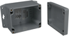 Enclosure, Wall Mount, Pc, Grey; Enclosure Type Bud Industries - 22AJ1398 - Newark, An Avnet Company