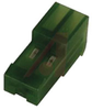 MTA-100 Connector, Receptacle, 2 Pos., Closed End, IDC, 28 AWG, Green - 70042716 - Allied Electronics, Inc.