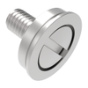 Flush Screw Assembly, M4 X 0.7, Slotted Recess, Stainless Steel, Passivated -- F5-M40-14 - Image