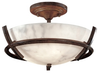 687-14 3 Light Semi Flush - 687-14 - Minka Group