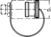 10,000 PSI Industry Standard Plastic Dust Plug -- QXP-04 - Image