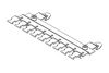 EMC Clamp Assembly for TS35 Rail, Pluggable- with Integrated Strain Relief - 38135 - icotek Corp