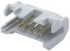 Connector, Header, 10Pos, 2Row, 2.54Mm; Pitch Spacing Amp Te Connectivity - 05AC9668 - Newark, An Avnet Company
