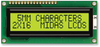 Display, Alphanumeric, 16X2, Yellow/grn; Character Count X Line Midas - 03AC3433 - Newark, An Avnet Company