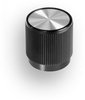 Round Control Knob -- RB-67-1-DC - Image