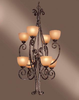730-355 Large Chandeliers-Glass Shade - 768108 - Capital Lighting, Inc.
