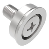 Flush Screw Assembly, M4 X 0.7, Phillips Recess, Stainless Steel, Passivated -- F5-M4-P4 - Image