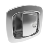 Push-to-Close-Latch, Locking, Reversible R001 , Paddle - Front, Cable/Rod, Multi-Point, Yes, Zinc Alloy, Chrome Plated -- R3-22-310-10 - Image