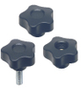 Plastic Lobe Knob -- STK - Image
