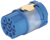 Circular Insert, Socket, 7Pos, Pa; Product Range Harting - 73AC8665 - Newark, An Avnet Company