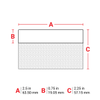 Labels, Stickers, Decals - Blank - 2267-B33-26-417-ND - DigiKey