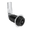 VISE ACTION® Compression Latch, Large Size, 7 mm Square, Aluminum Alloy, Hard Anodized, Black, 38 mm  Grip - E3-124-0959 - Southco