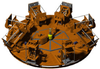 Tilt Pour Rotary Table