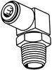Tube to Pipe Swivel Elbow 90° -- 1579-04-02 - Image