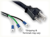 NEMA 5-20P to ROJ SPECIAL HOME // Power Cords // High Voltage Power Cords // Straight Blade Power Cords - 1701.036S - Quail Electronics