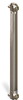 Standard Steel Liquid Level Gage, 12” Centerline, Front Mount 1/2