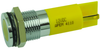 Panel Mount Indicator, Led, 14Mm, Yellow, 2.1V; Led Color Apem - 15R9891 - Newark, An Avnet Company