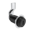 VISE ACTION® Compression Latch, Large Size, Slotted Recess, Aluminum Alloy, Hard Anodized, Black, 30 mm  Grip - E3-129-0559 - Southco