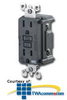 Leviton 15Amp SmartLockPRO GFCI Receptacle -- W7599-00E - Image