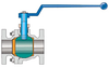 Cast Split-Body Flanged Metal Seated Ball Valves -- SB-150/300/600 - Image