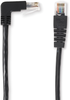 1FT BK CAT5e 100MHz Angled Patch Cable UTP 90°Down–180°Straight - EVNSL27E-0001-90DS - Black Box