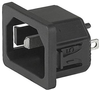 Iec Power Conn, C18 Inlet, 15A/250V; Iec Connector Type Schurter - 32C5254 - Newark, An Avnet Company