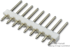 Wire-Board Connector Header, 9 Position, 0.1In; Connector Systems Amp - Te Connectivity - 26AC6924 - Newark, An Avnet Company
