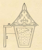 B9913 Small St. Augustine Wall Mount - Hanover Lantern, Inc.