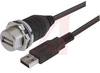 USB Cable, Waterproof Panel Mount Type A Female - Standard Type A Male, 3.0m - 70126622 - Allied Electronics, Inc.