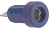 Jack, Banana; Nylon; Blue; 21/32 in. - 70211156 - Allied Electronics, Inc.