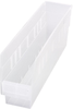 Store-More 6 Shelf Bin, Clear; Bin Colour Quantum Storage - 42AC5848 - Newark, An Avnet Company