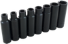 8 Pieces 6 Point Deep Metric Impact Socket Set - MPD8HT - Gray Tools Canada Inc.