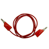 Stacking Mini Banana Plug Jumper, 22 AWG PVC Test Lead - 9128 - E-Z-HOOK, a division of Tektest, Inc.