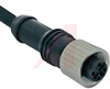 CONNECTOR, M12 CABLE, FEMALE, 4 POSITION, STRAIGHT - 70084678 - Allied Electronics, Inc.