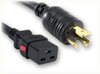 LOCKING NEMA L5-30P to IEC-60320-C19 AUTO-LOCK HOME // Power Cords // Auto-Lock® Power Cords // High Voltage/High Current Auto-Lock® - Locking Blade - 5089.098AL - Quail Electronics